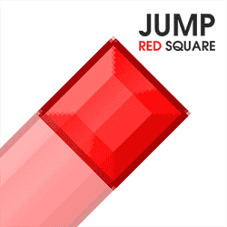 Jump Red Square Game Image
