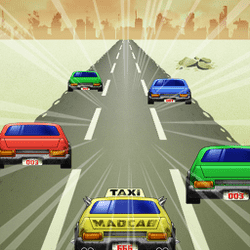 Mad Car Game Image