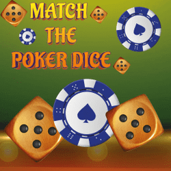 Match The Porker Dice Game Image