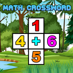 Math Crossword Game Image
