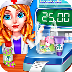 Medical Shop - Cash Register Drug Store Game Image