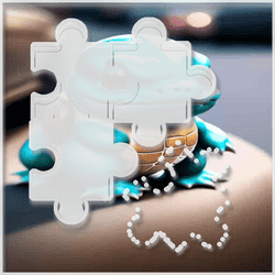 Miniature Charmander Picture Block Quest Game Image