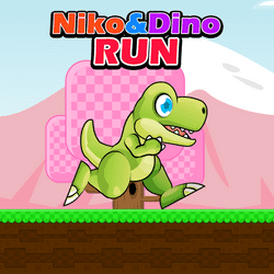 Niko and Dino Run Game Image