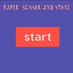 paper scissor and stone Game Image