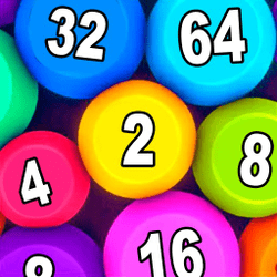 Physical Balls 2048 Game Image