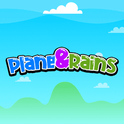 Plane and Rain Game Image