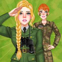 Princess Military Fashion Game Image