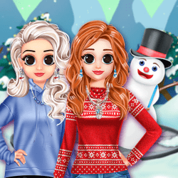 Princess Winter Style Game Image