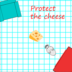 Protect the Cheese Game Image