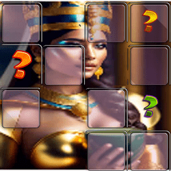 Queen Cleopatra Memory Match Game Image