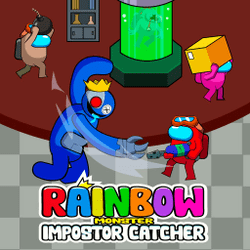 Rainbow Monster Impostor Catcher Game Image