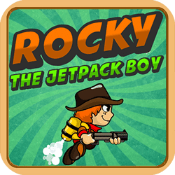 Rocky the Jetpack Boy Game Image