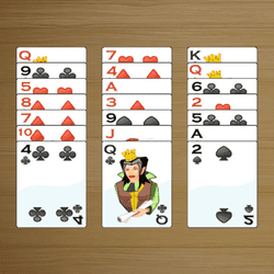 Simple Free Cell Solitaire