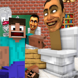 Skibidi Toilet Minecraft 2023 Game Image