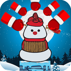 Snowman Jump Game Image