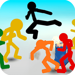 Stickman Street Fighting Game Image