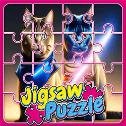 SuperKitties Jigsaw Image Challenge Game Image