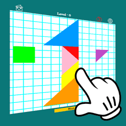 Tangram Puzzle Guess the Number Game Image