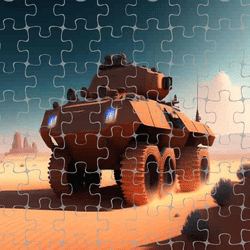 Tanks Jigsaw Slide Challenge Game Image