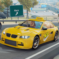 Taxi Simulator 3D Game Image