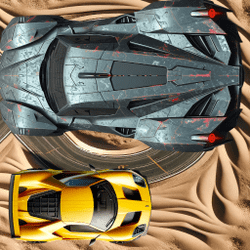 Turbo Cars Challenge Game Image