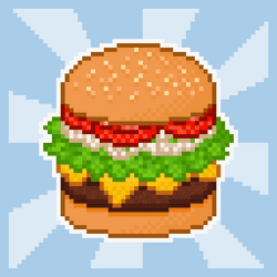 Ultra Pixel Burgeria Game Image