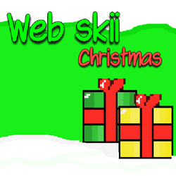 Web Ski Christmas Game Image