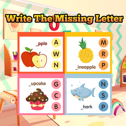 Write The Missing Letter Game Image