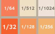 2048 with Fractions Game Image
