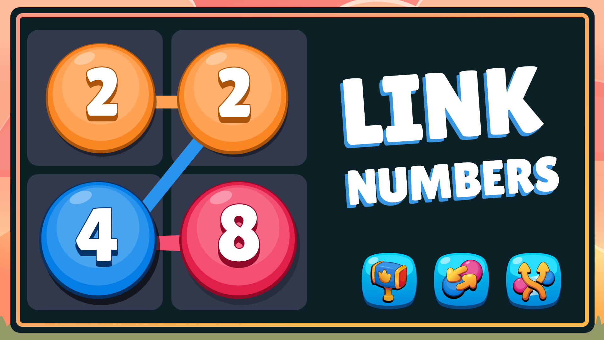 2248 Puzzle - Link Numbers Game Image