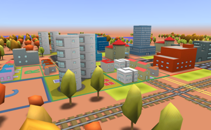 3D City Game Image
