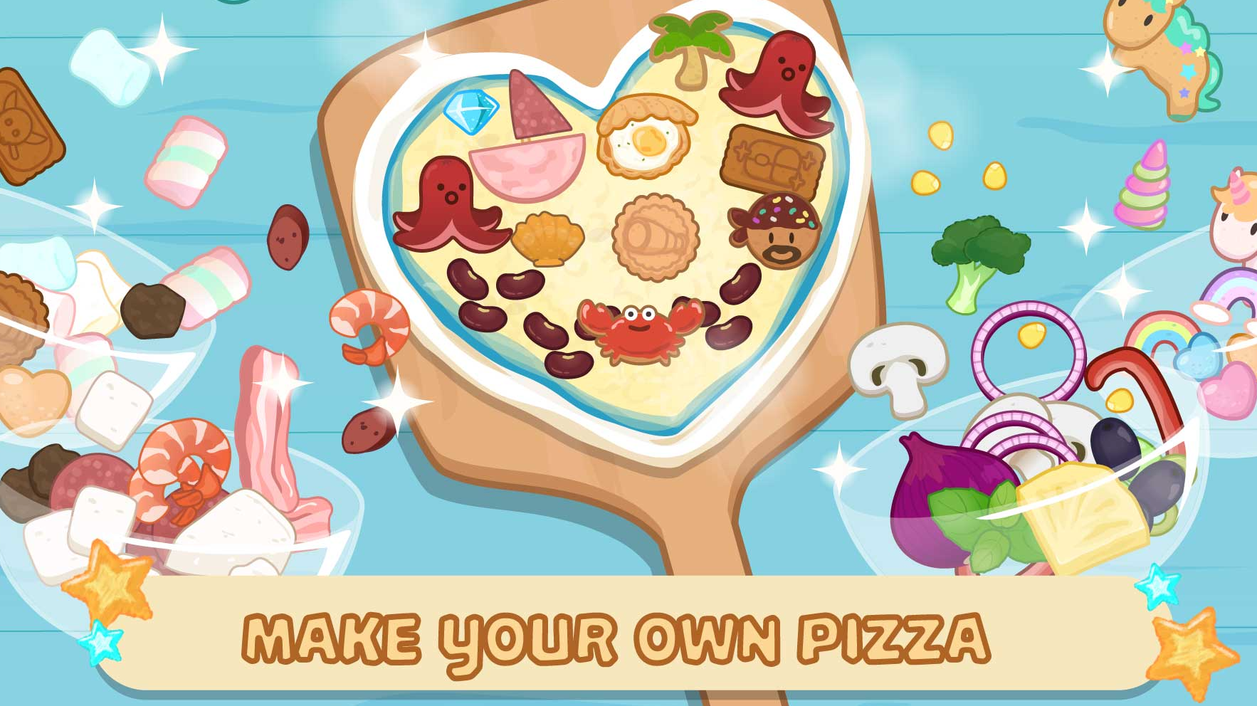 ABC Pizza Maker Game Image