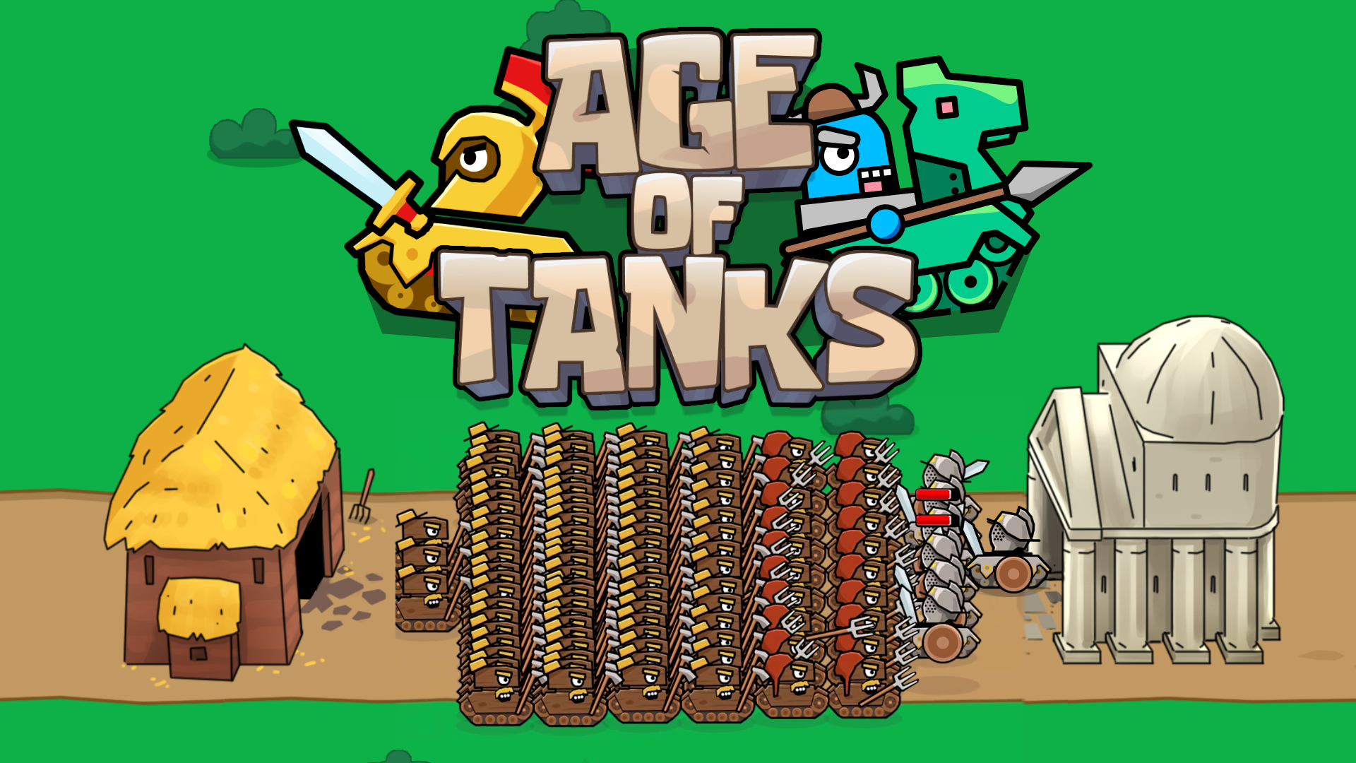 Age of Tanks Warriors: TD War Game Image