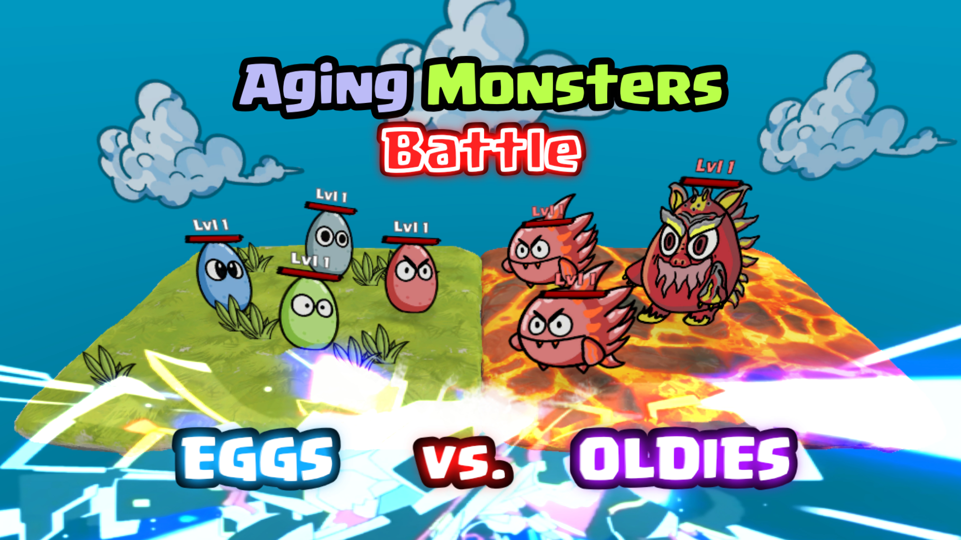 Aging Monsters Battle Game Image