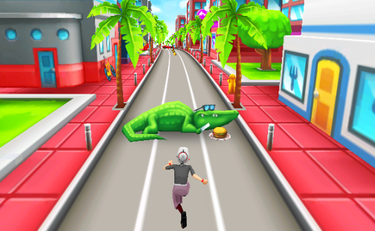 Angry Gran Run: Miami Game Image