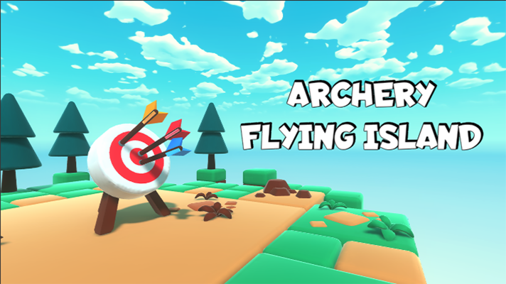Archery Flying Island Game Image