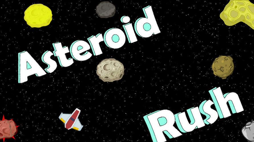 Asteroid Rush Game Image