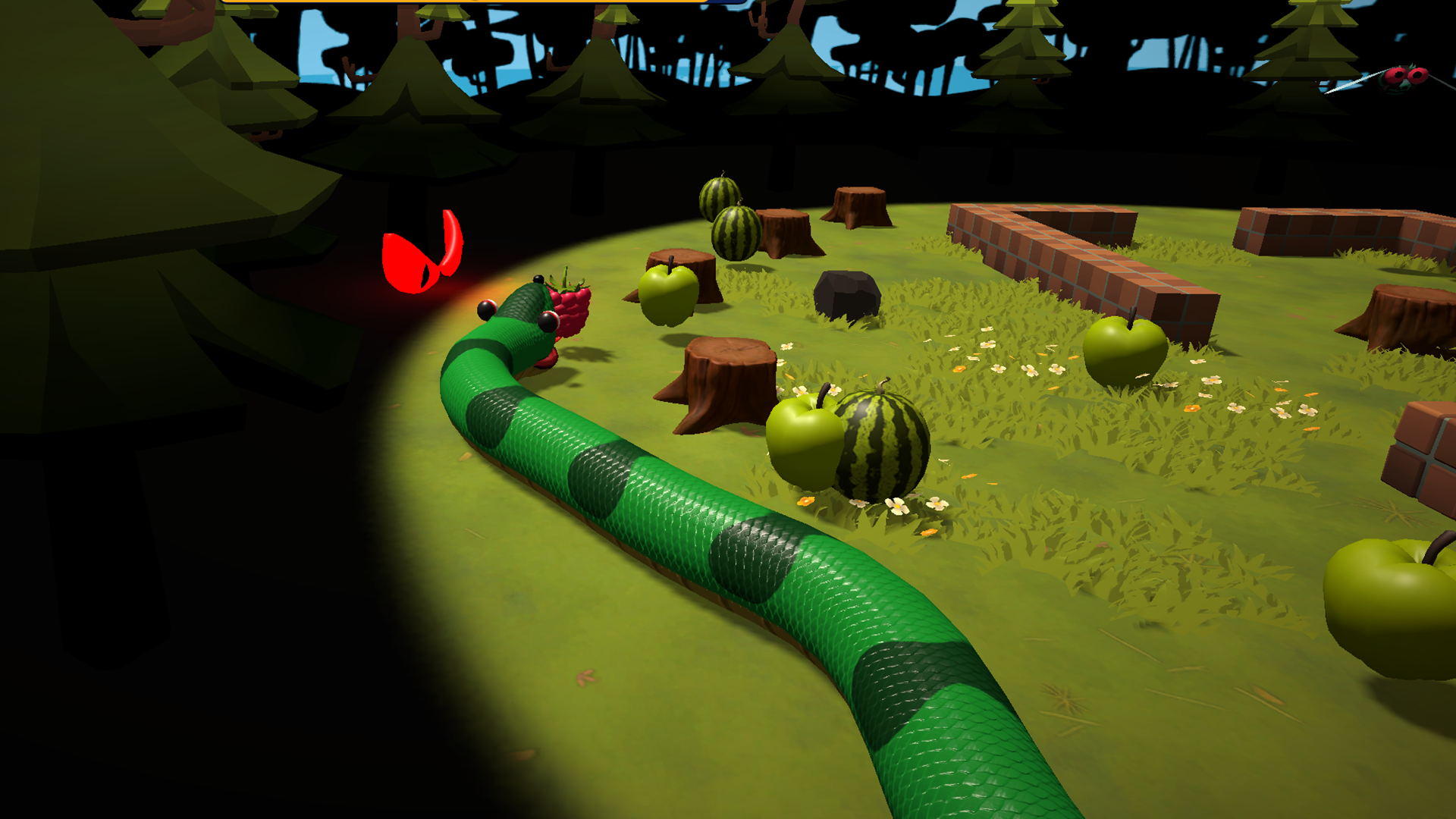 Axy Snake 3D Game Image