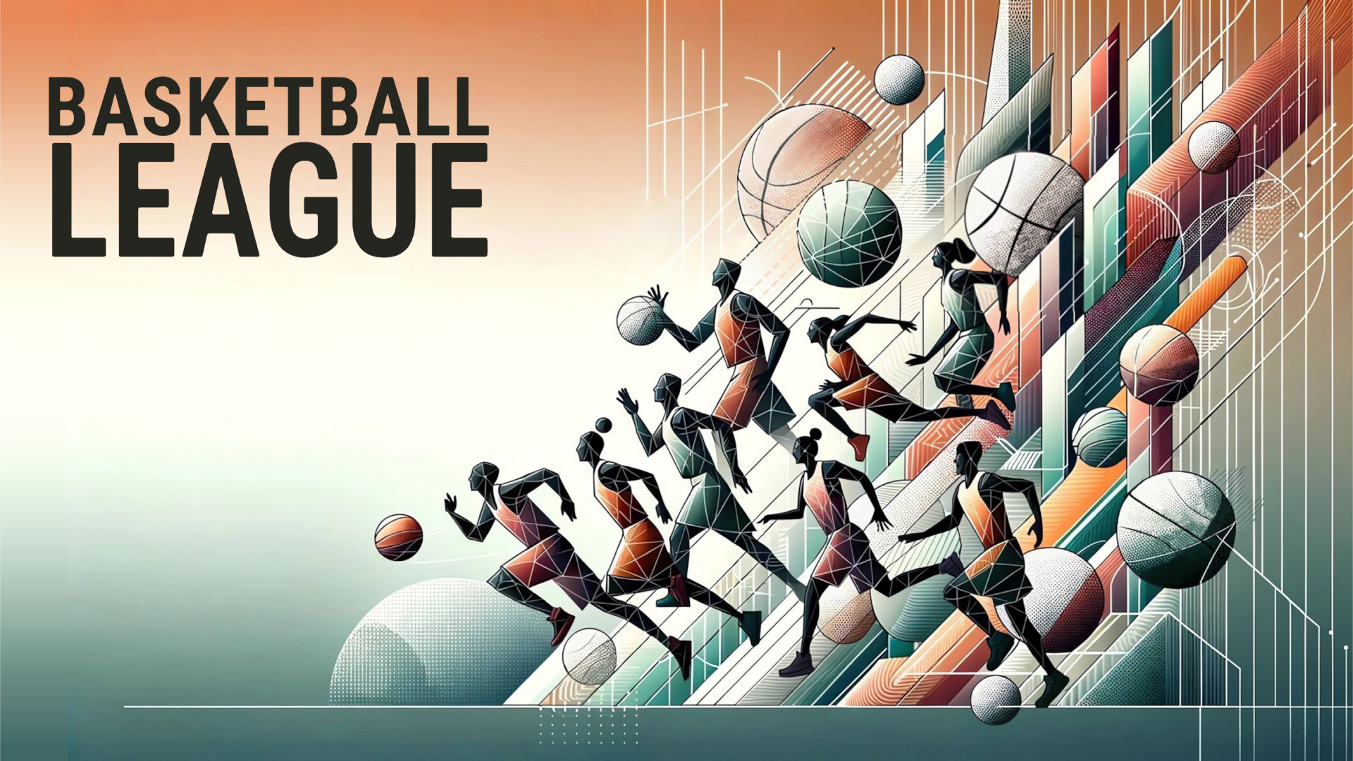 Basketball League Game Image