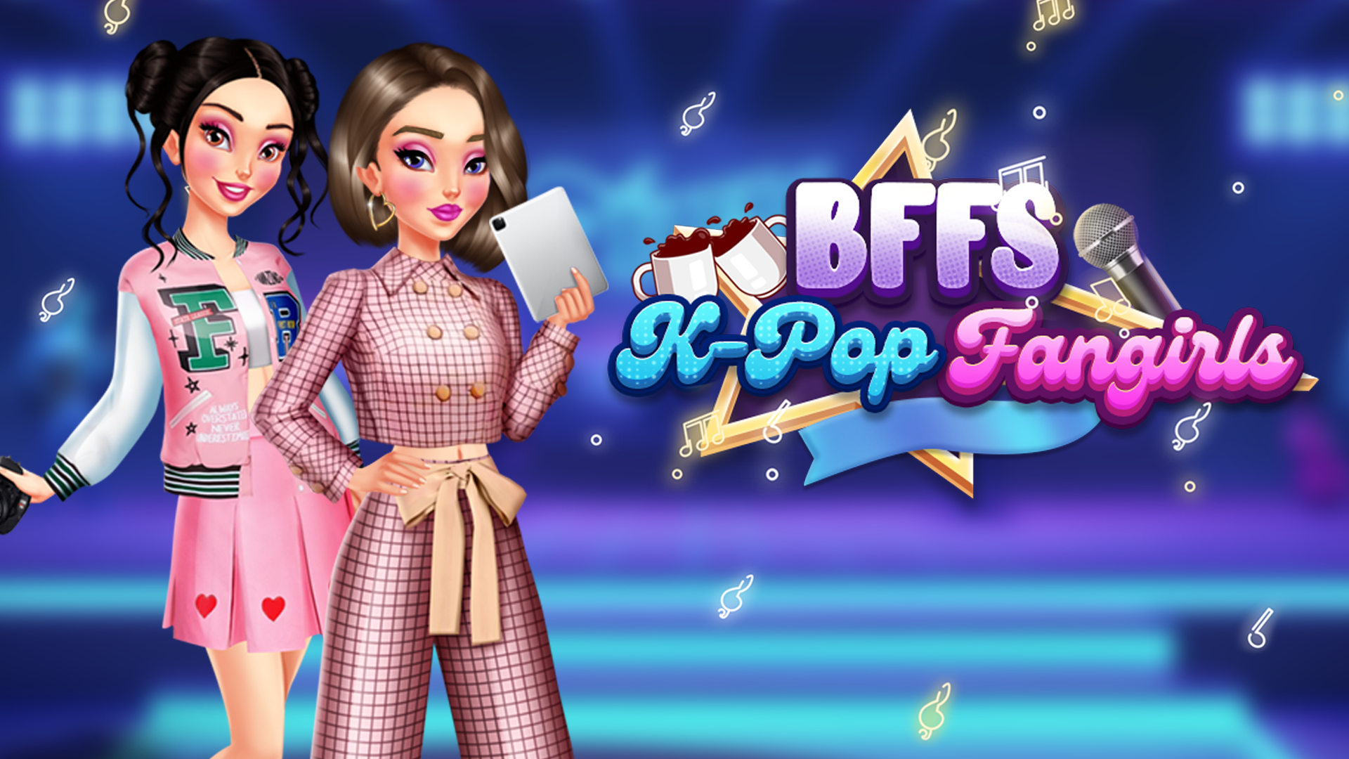 BFFs K-Pop Fangirls Game Image