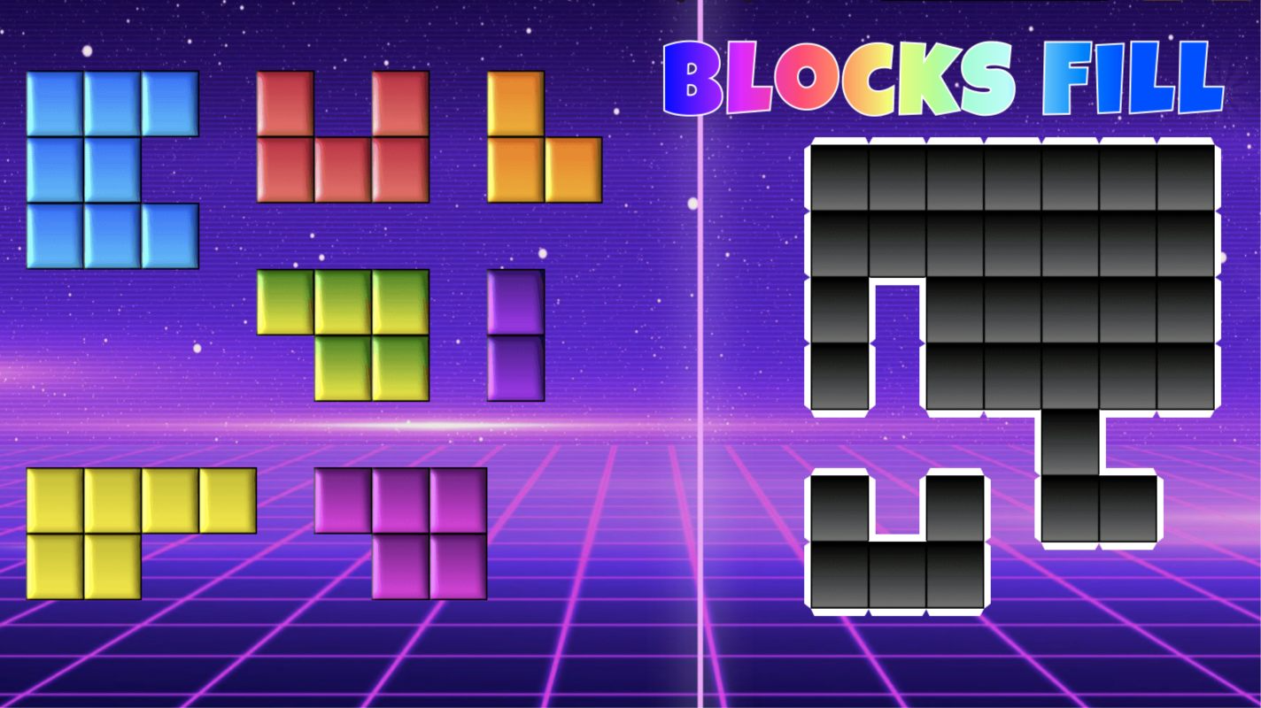 Blocks Fill Tangram Game Image