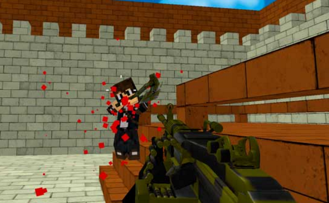 Blocky Combat SWAT Game Image