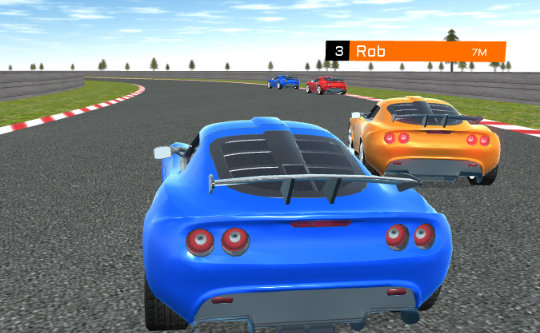 Car Race Simulator Game Image