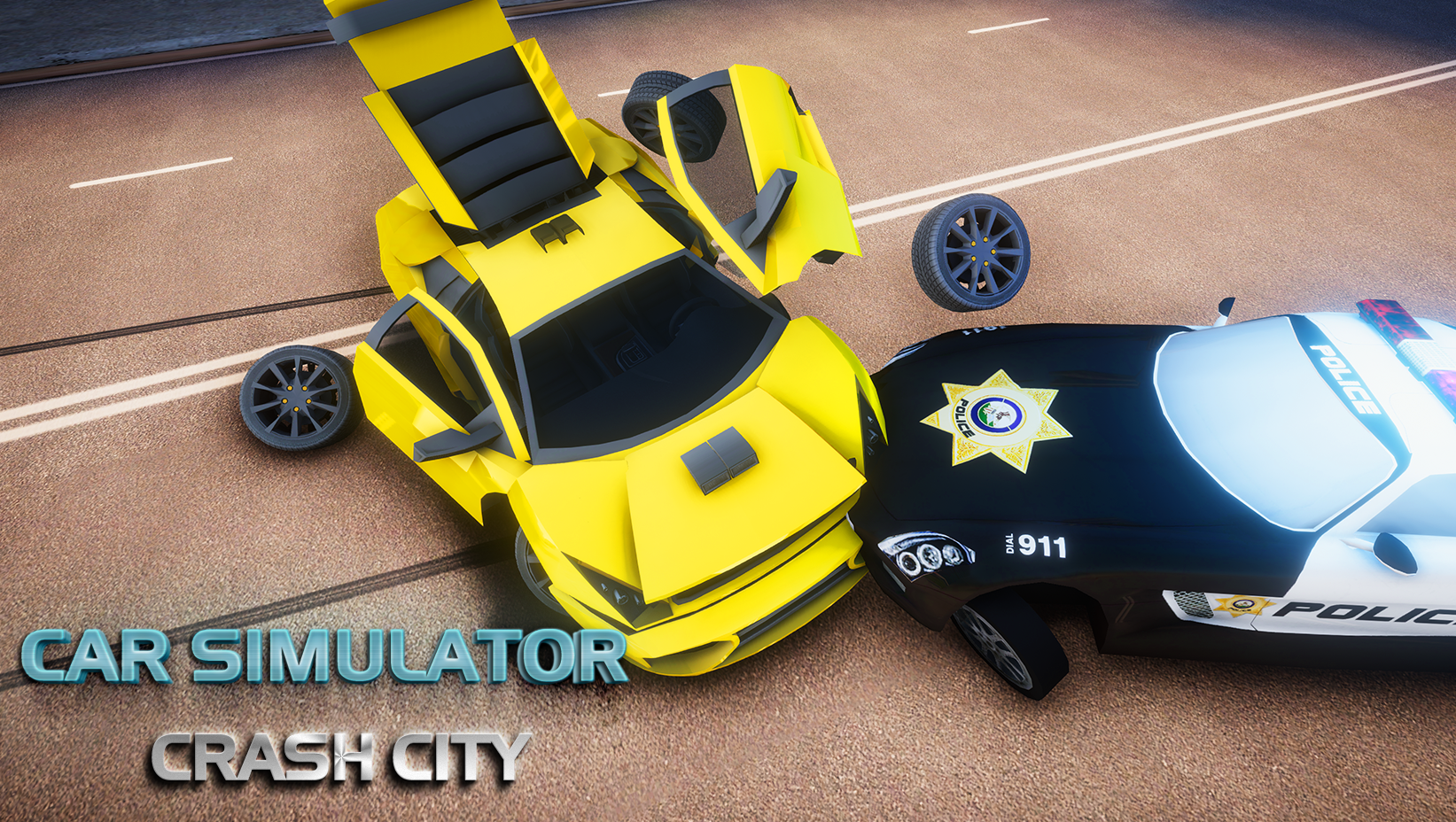 Car Simulator: Crash City Game Image