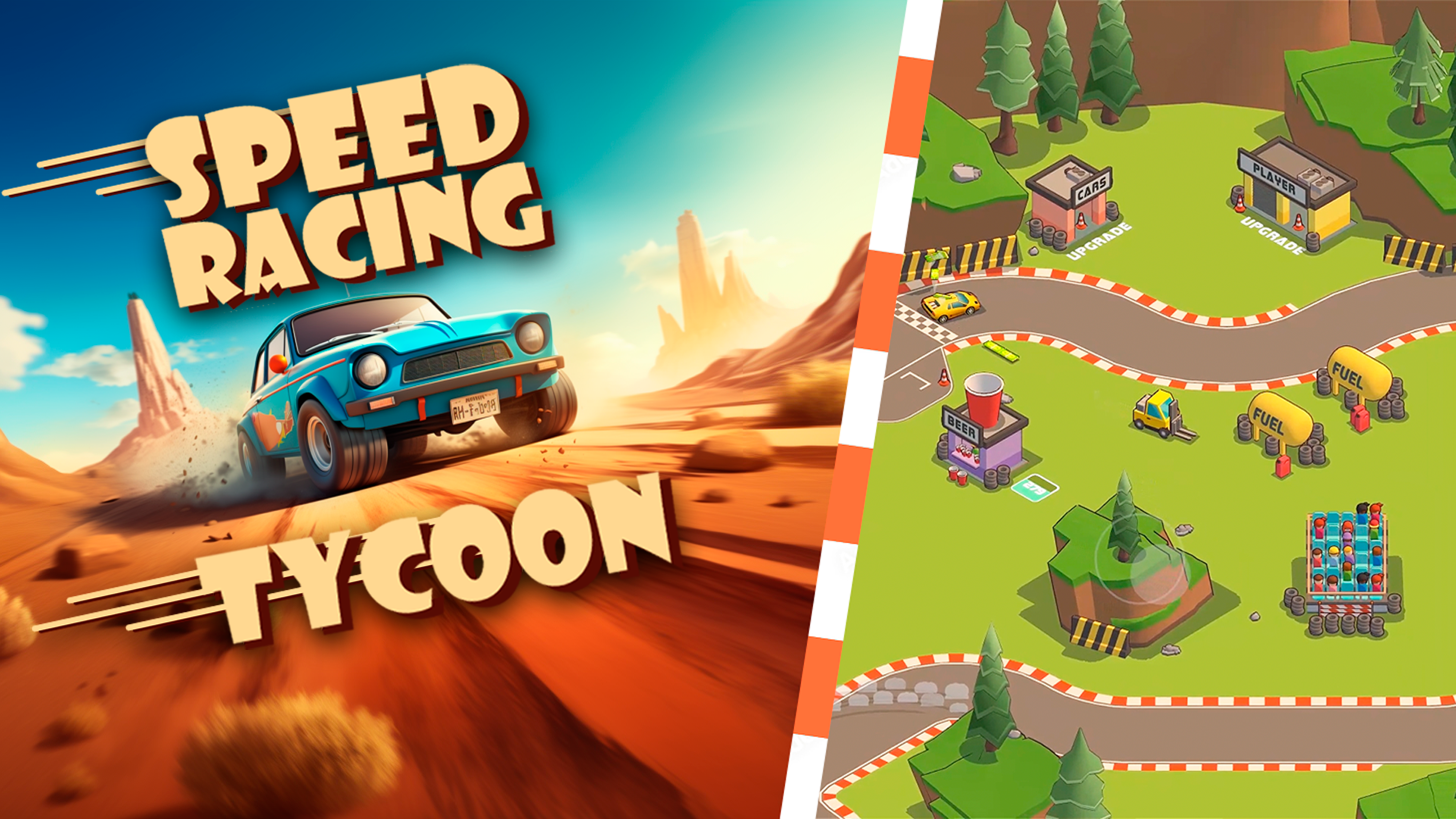 Car Speed Racing Tycoon Game Image