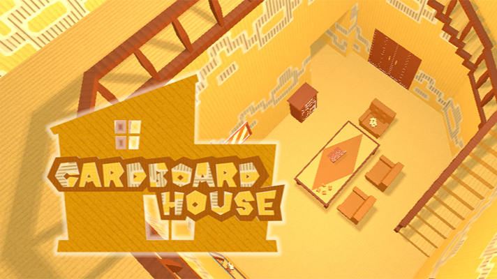 Cardboard House Game Image