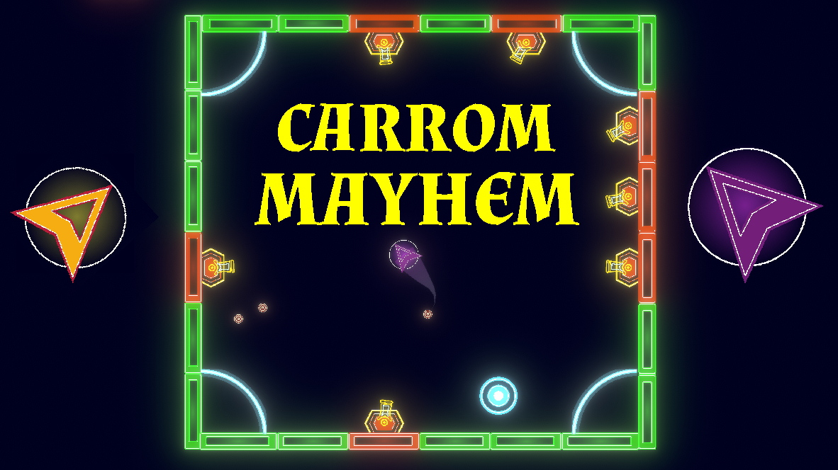 Carrom Mayhem Game Image