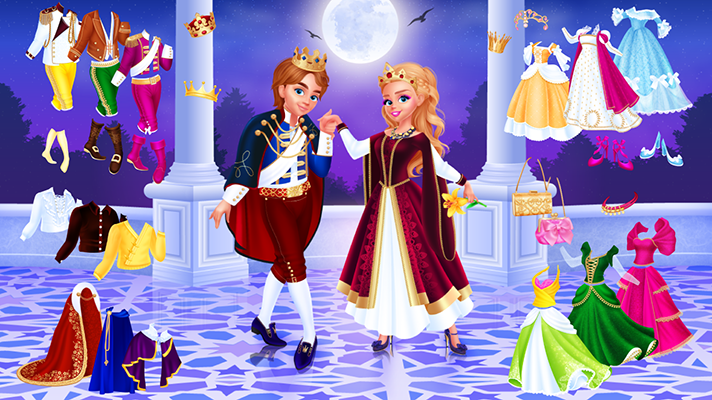 Cinderella & Prince Charming Game Image