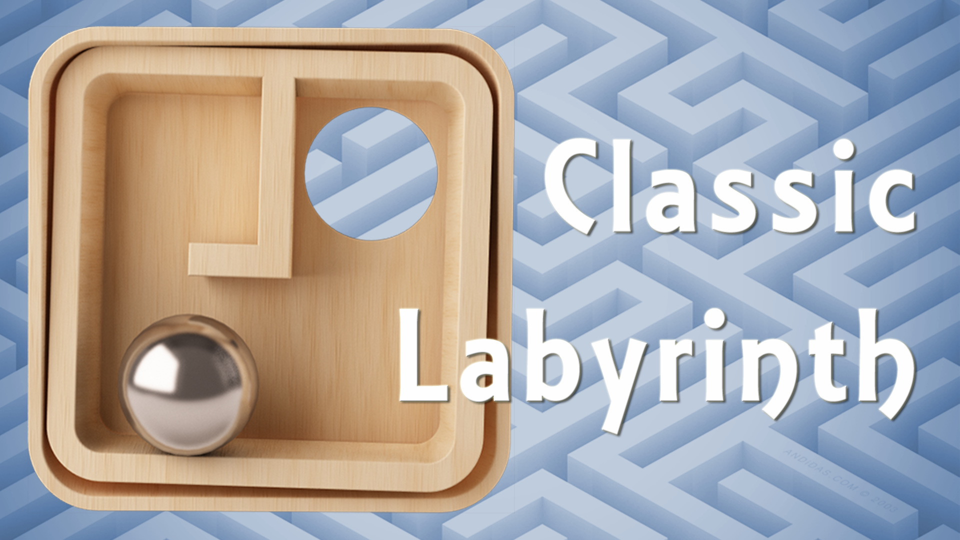 Classic Labyrinth 3D Game Image