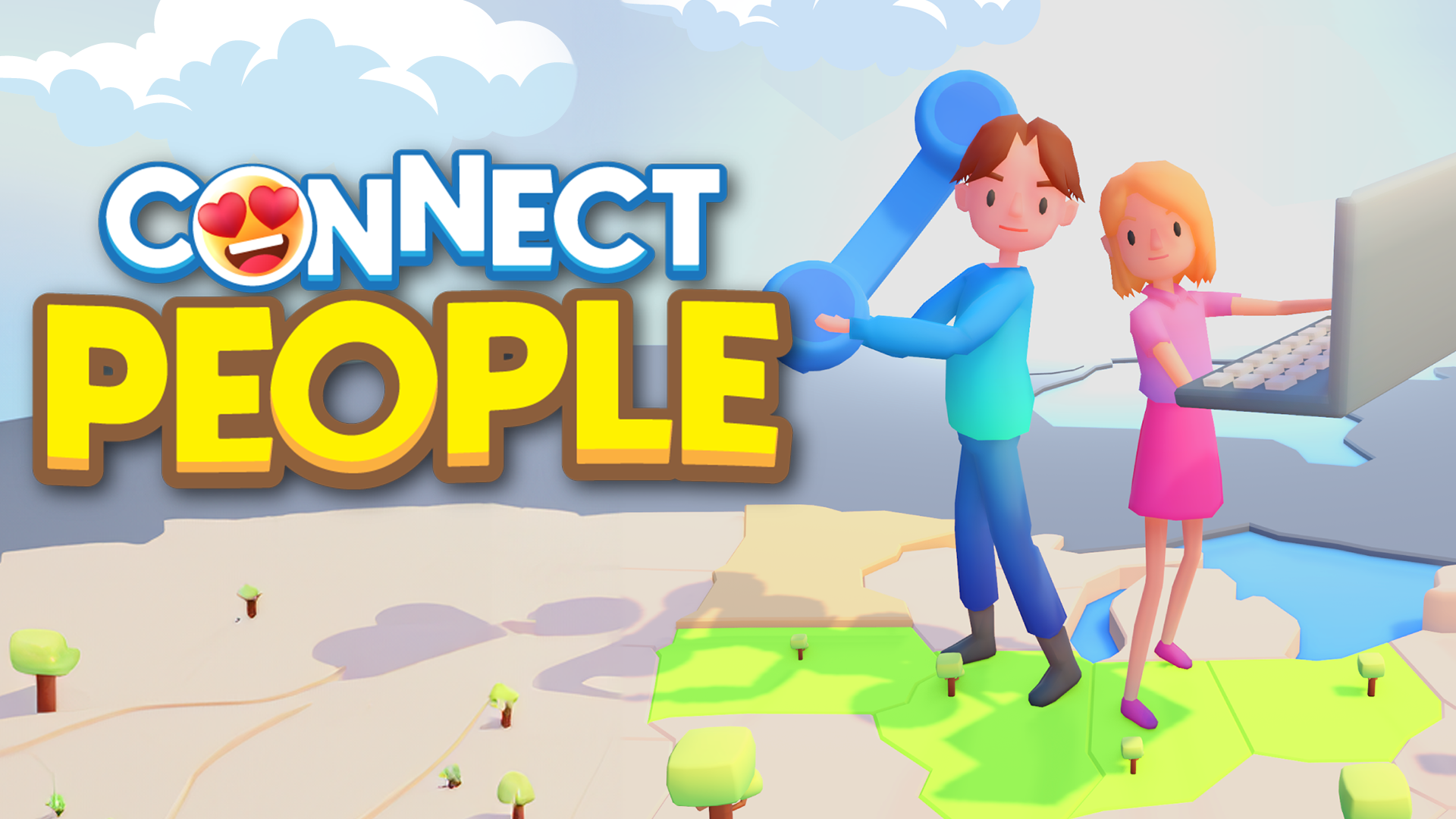 Connect People: State Control Game Image